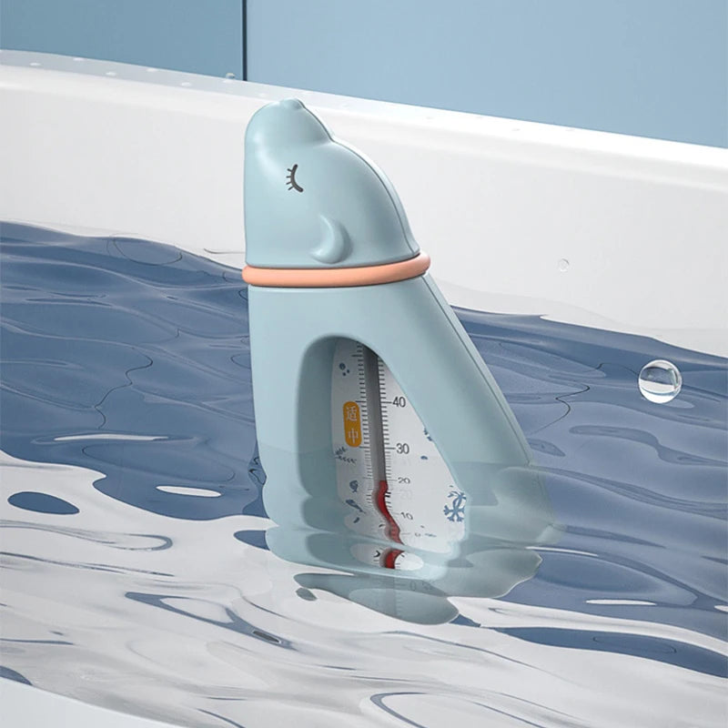 Baby Bath Thermometer Cute Bear Kids Bathtub Safety Bathing Floating Toys Upgraded Sensor Shower Water Temperature Gauge