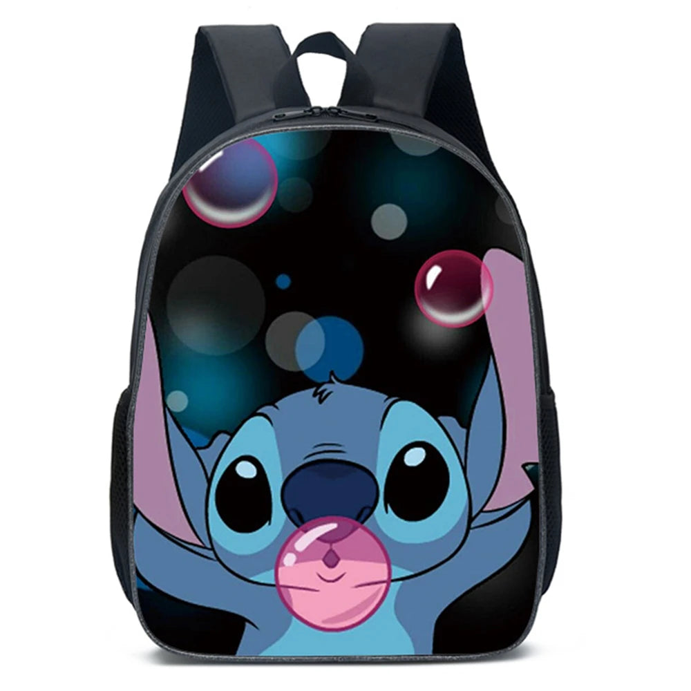 MINISO Lilo & Stitch Angel Cosplay Costume Backpack Computer School Bag Xmas Gift