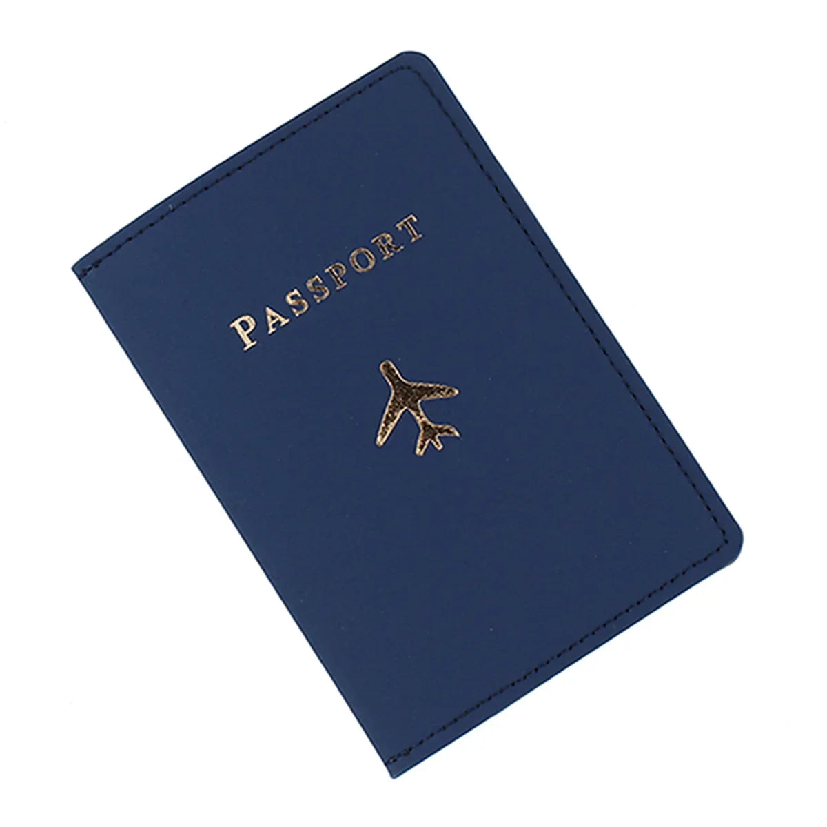 Airplane Passport Cover Women Men Travel Passport Case Pu Leather Fashion Passport Wallet Purse Girl Passport Credit Card Holder