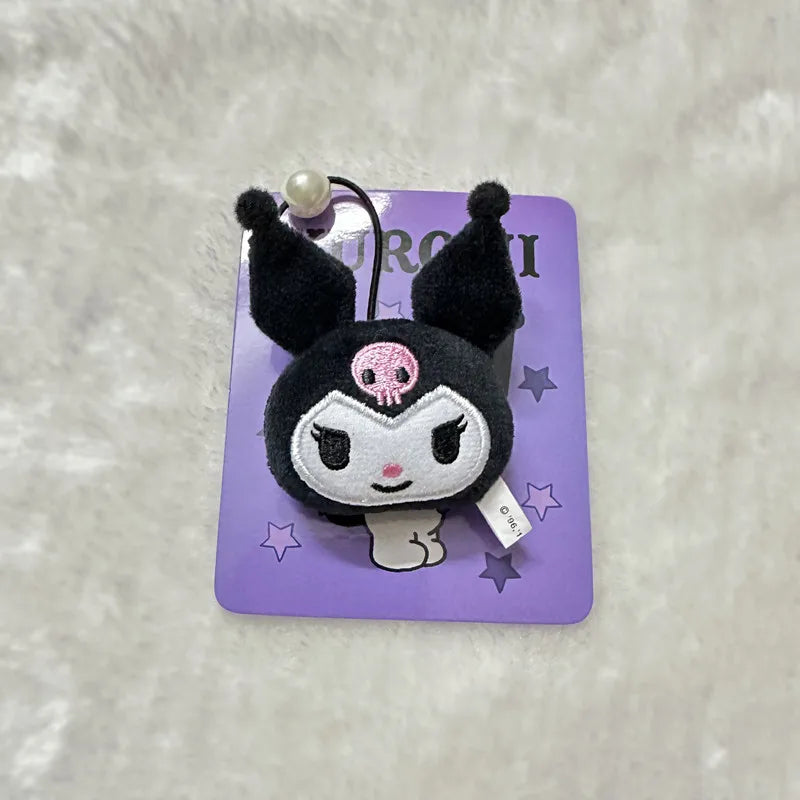 Sanrio Hello Kitty Hairband Women Cute Cartoon Cinnamoroll Headwear Anime Kuromi Kids Hair Accessories Girls Charm Gift