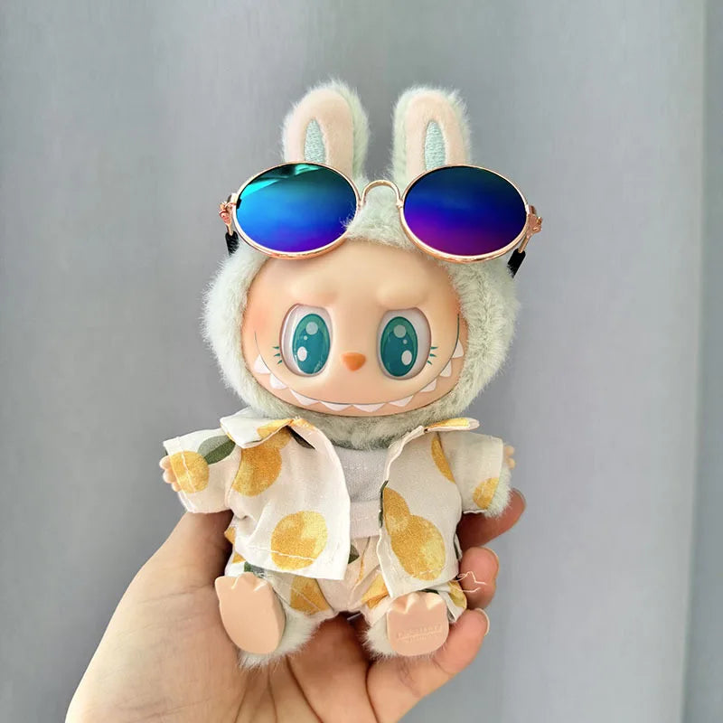 13 Styles Cute Mini Plush Doll'S Clothes Outfit Accessories Korea Kpop Exo Labubu II Idol Dolls Jumpsuit Sitting Party Clothing
