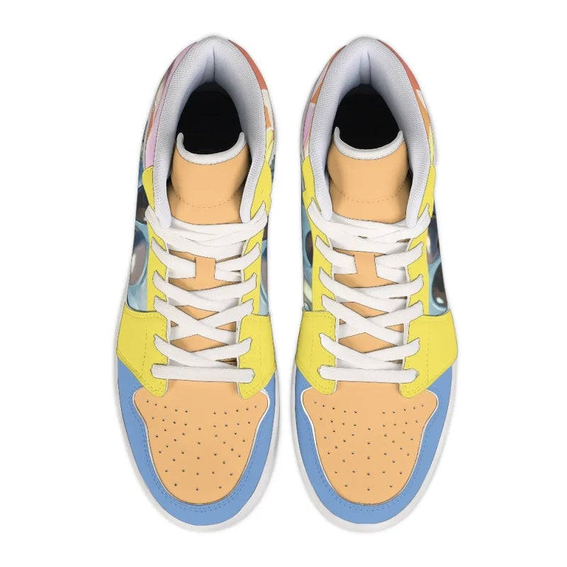 Lilo & Stitch Sneakers Kawaii Cartoon Stitch Shoes boys girls Little Monster Pattern Shoes Fashion Casual Sports Shoes