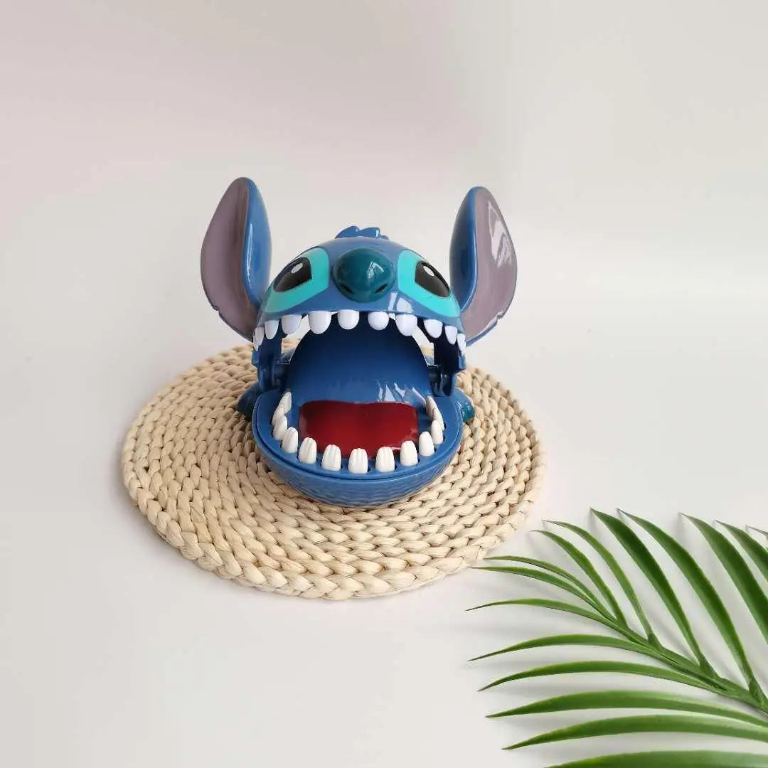 Stitch Crocodile Biting Fingers Toy Lilo & Stitch Stress Reliever Toy Anime Child Game Spoof Reunion Tricky Toy Wholesale