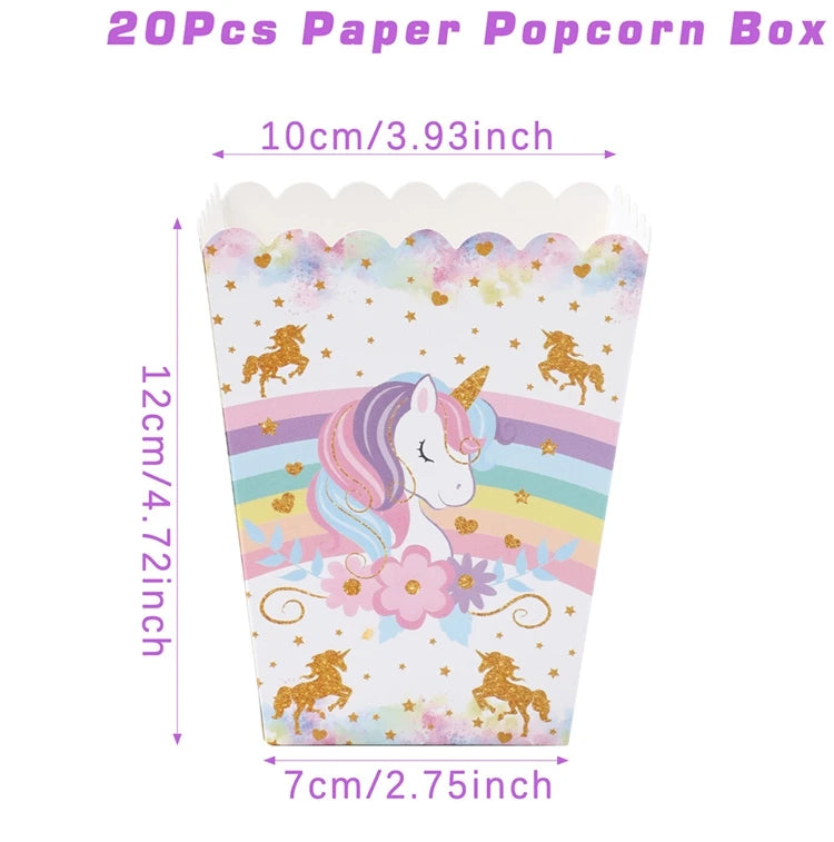 Unicorn Party Supplies Rainbow Unicorn Paper Plates Cups Napkin for Baby Shower First Girls Birthday Party Decorations
