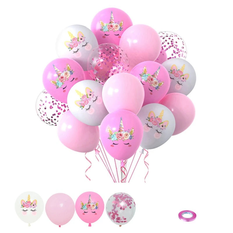 Unicorn Balloons Party Supplies Latex Balloon Kids Cartoon Animal Horse Float Globe Baby Shower Unicorn   Birthday Party Decors