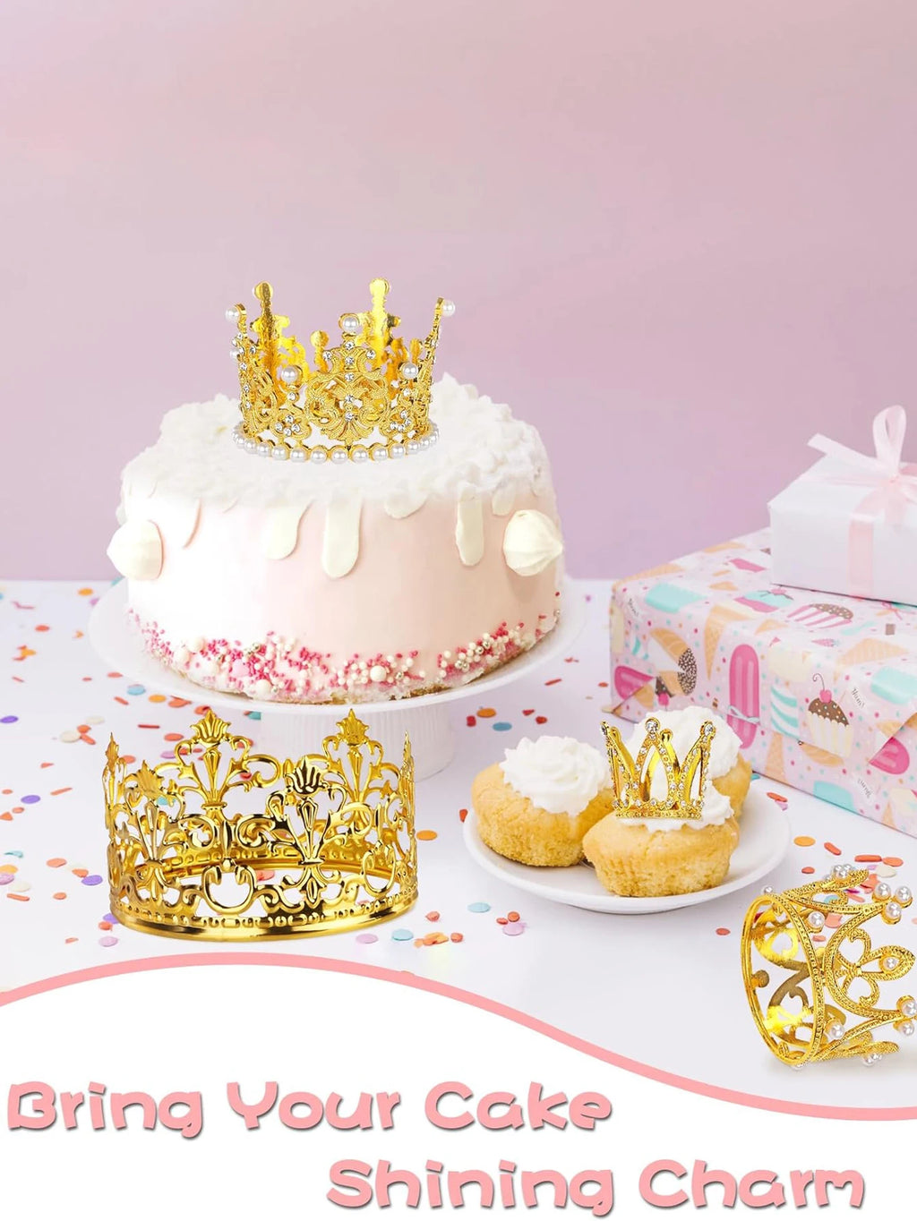 13pcs Pink Butterfly Cake Toppers Happy Birthday Cake Topper 3D Butterfly Decorations for Girls Shower Birthday Cake Decorations