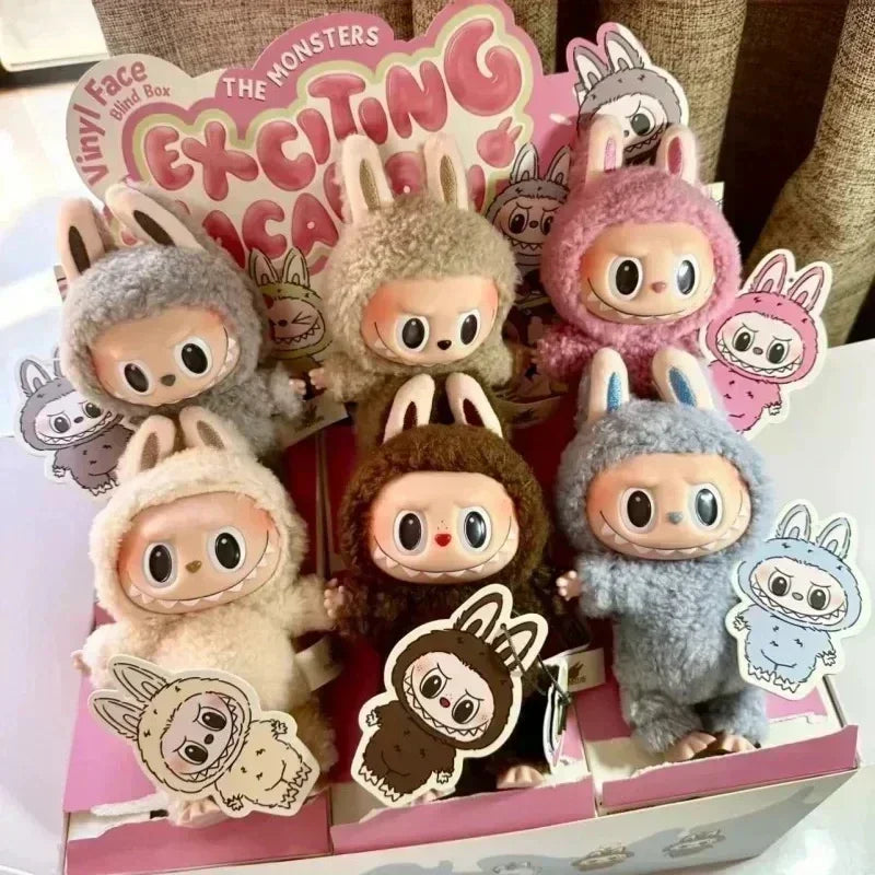 New Labubu Have A Seat Series BIG INTO ENERGY PVC Pendant Doll Model Kawaii The Monsters Blind Box Gift Labubu Macaron 3rd