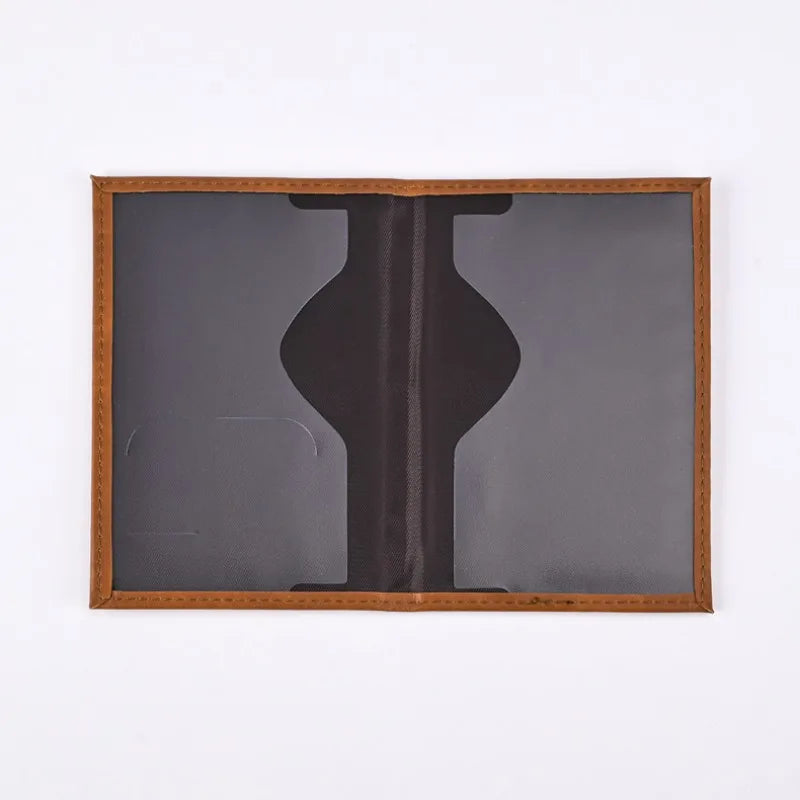 Unisex Airplane Passport Cover Women Men Travel Passport Case Leather Pink Cute Passport Wallet Purse Girl Card Holder Bags