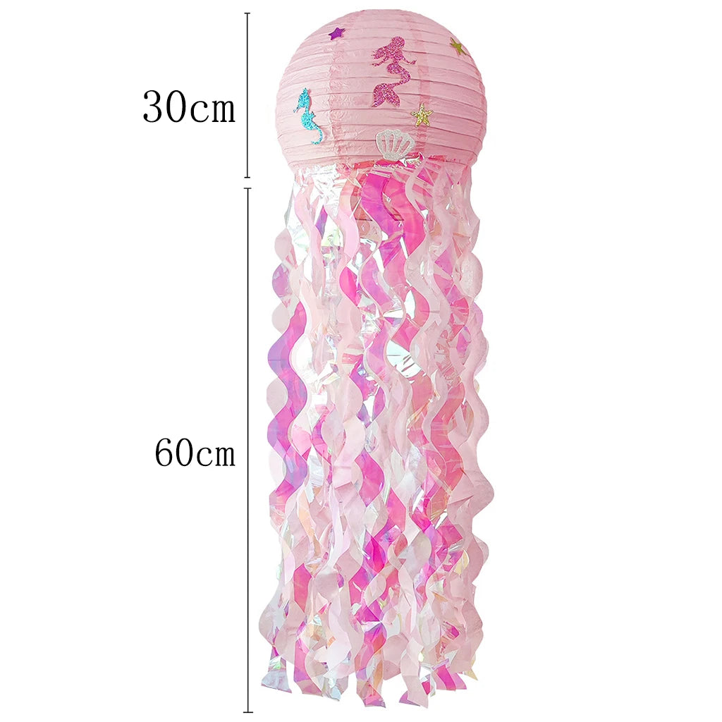 156*9.5cm Mermaid Birthday Girl Shoulder Strap Mermaid Party Crown Under The Sea Party Sea Animal Party Decor Girls Favor