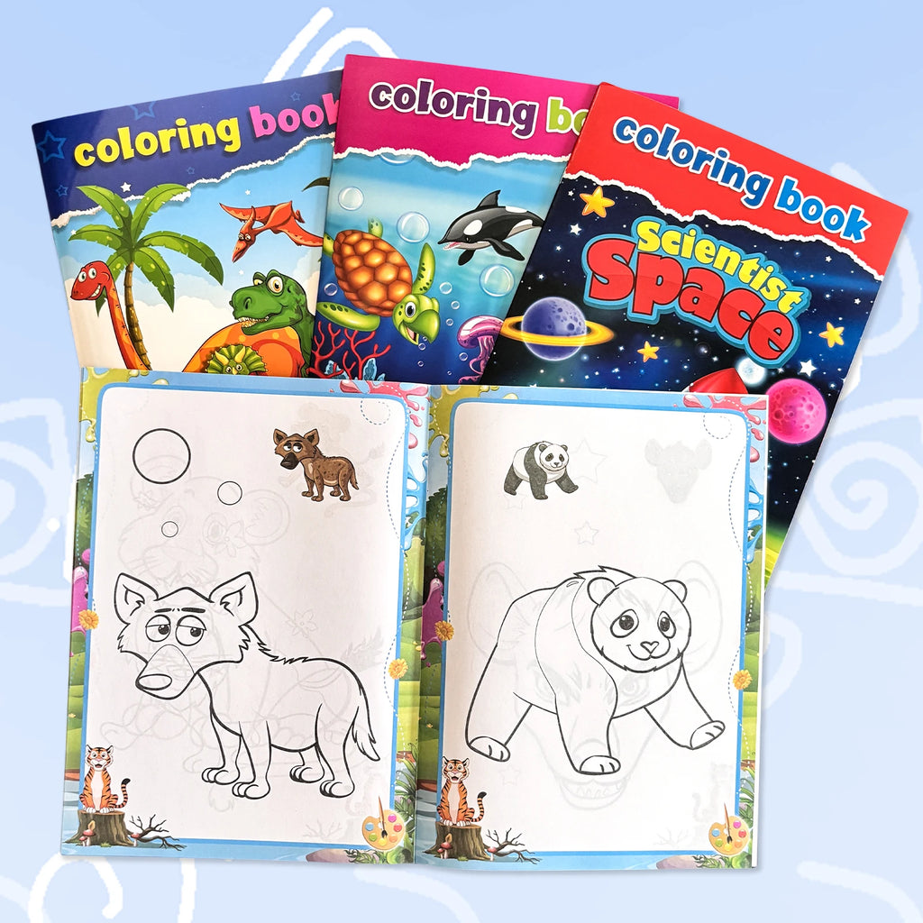 Children's Drawing Book Coloring Drawing Book Color Filling Graffiti Picture Book Painting Educational Toy Gift Concentration
