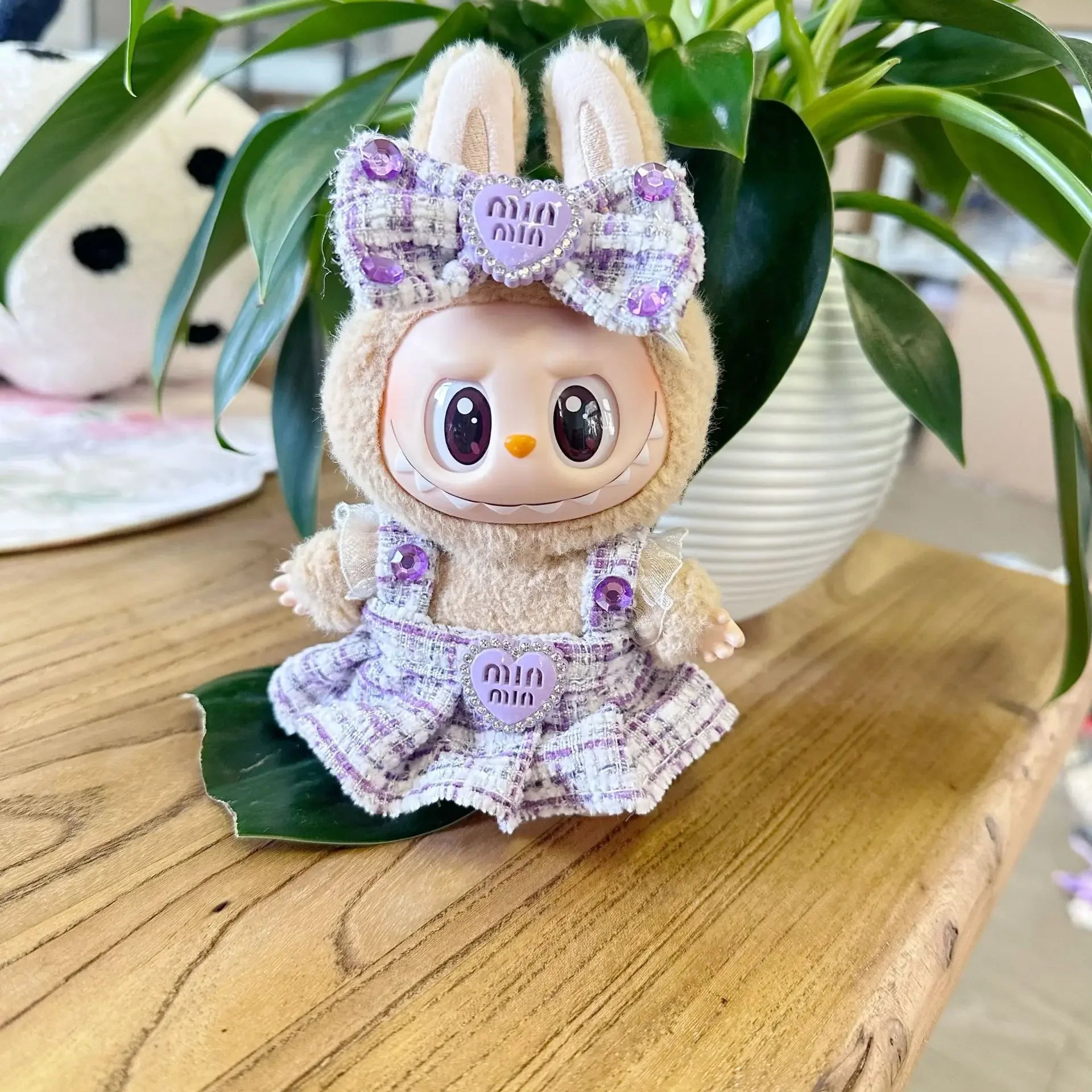 17cm Mini Plush Doll'S Clothes Outfit Accessories For Korea Kpop Exo Labubu Idol suit Clothing Gift