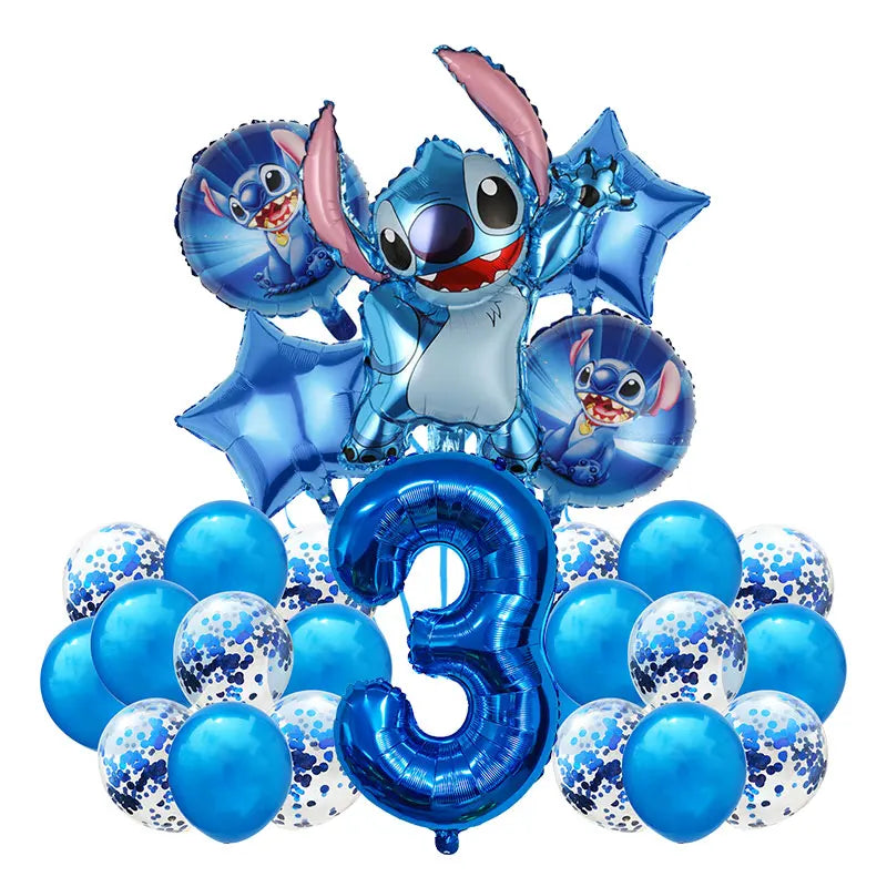 NEW Lilo And Stitch Birthday Party Decoration Tableware Balloon Cup Plate Banner Backdrop Lilo Stitch Theme Party Supplies Favor
