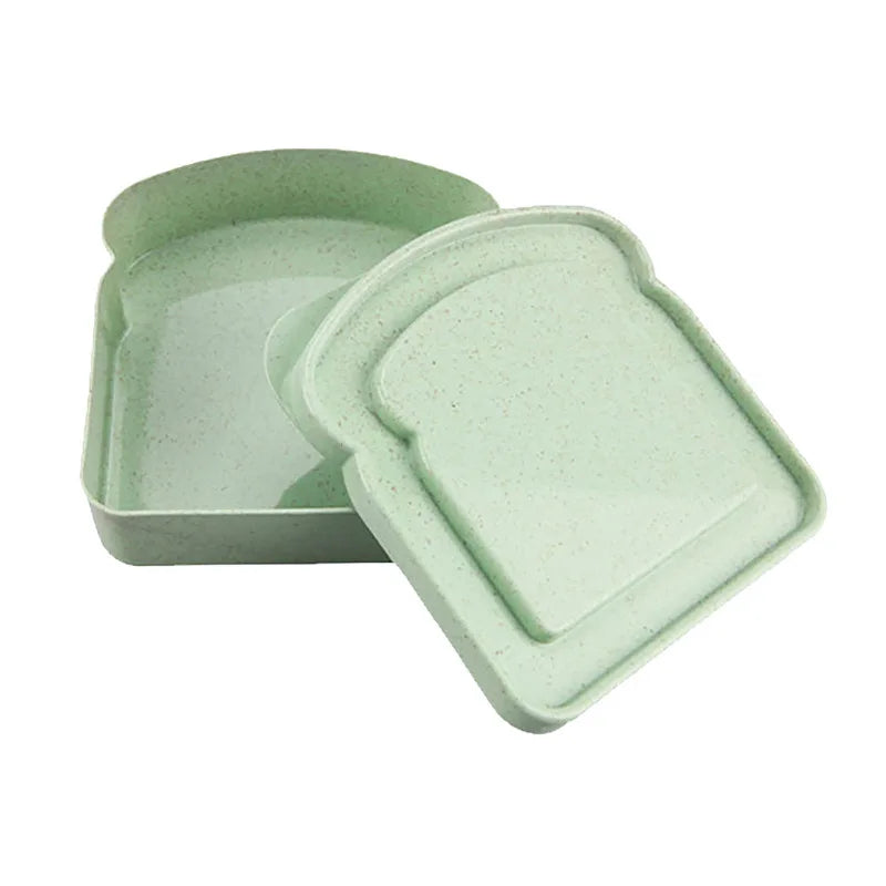 Stitch Sandwich Containers Lunch Box Toast Storage Box with Lid Portable Food Storage Case Reusable Microwave Lunch Case Gifts