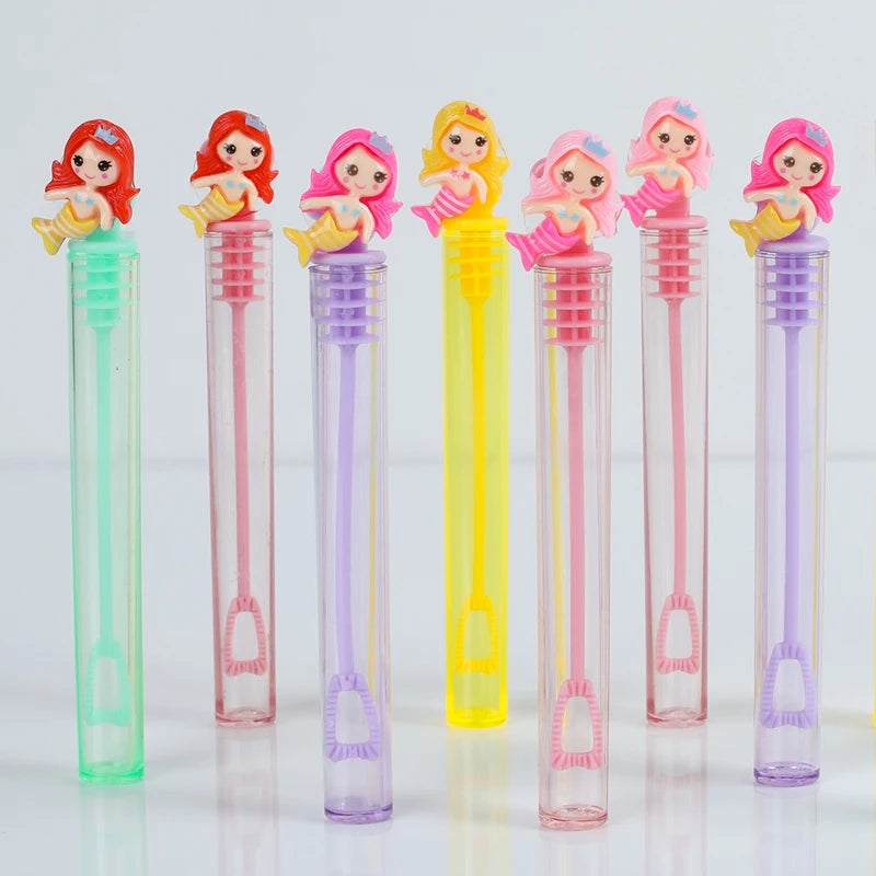 Dinosaur Bubble Tube Soap Bottle Mermaid Birthday Party Decoration Wedding Guests Gifts Baby Shower Kids Toys Favors Kids Toys