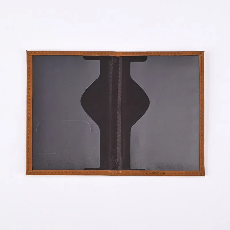 Unisex Airplane Passport Cover Women Men Travel Passport Case Leather Pink Cute Passport Wallet Purse Girl Card Holder Bags