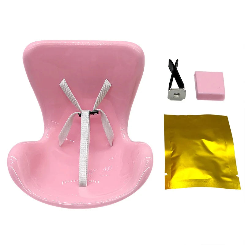 Mini Plush Doll Safety Seat Kawaii Labubu Idol Doll Seat Car Ornament Car Air Aromatreatment Decoration Accessories