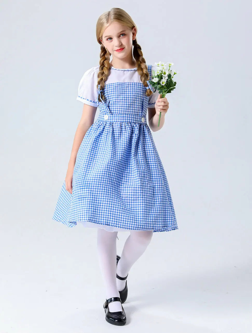 The Wizard of Oz, Dorothy Alice, Princess Dress, Family Dress, Maid Dress, Maid Dress, Children's Day Stage Performance Dress