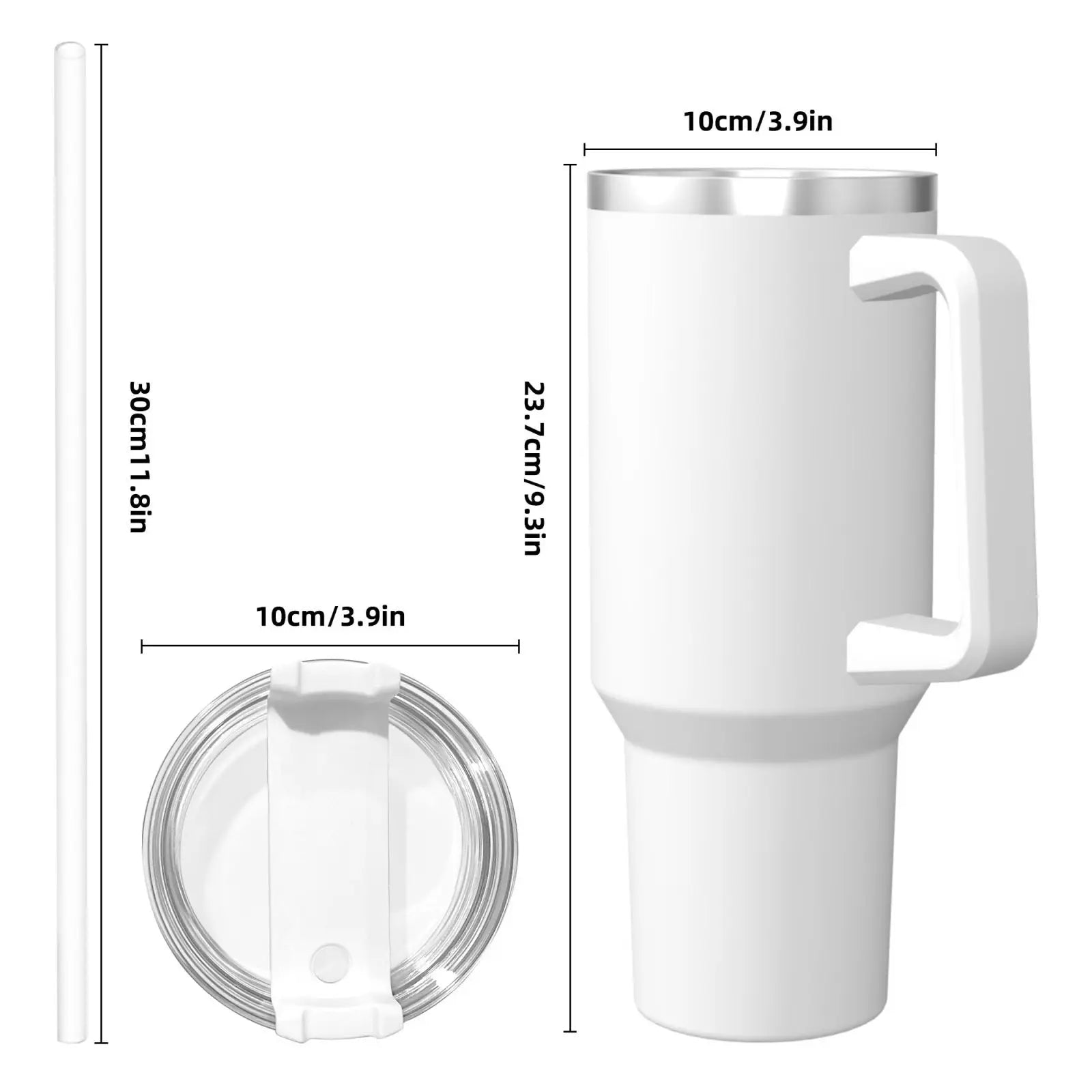 Stainless Steel Tumbler   Stitch Mugs Cup With Straws Travel Cold and Hot Water Bottle Heat Preservation 40oz Thermal Mug