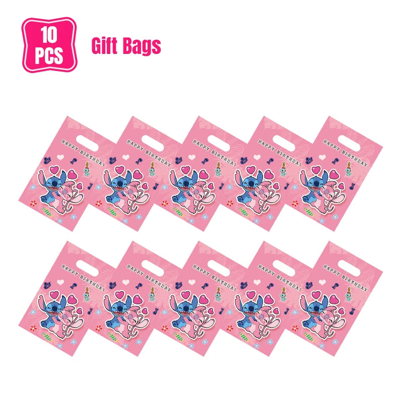Lilo And Stitch Birthday Decorations Stitch Birthday Girl Party Decor Supplies Balloons Backdrop Banner Plates Cups Tablecloth