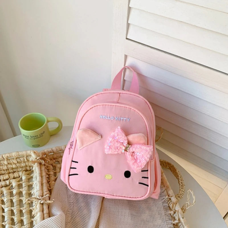 Sanrio Cinnamoroll Backpack Melody Crossbody Bag Kids Storage Backpack Travel Packsack Anime Peripheral Girls Holiday Gifts