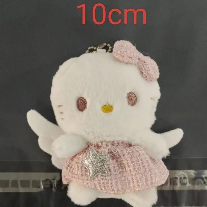 Hello kitty Keychain Toys Anime Peripherals Cute Girls Pendant Cartoon Women Bag Decoration Serie Gift Children Birthday Gifts