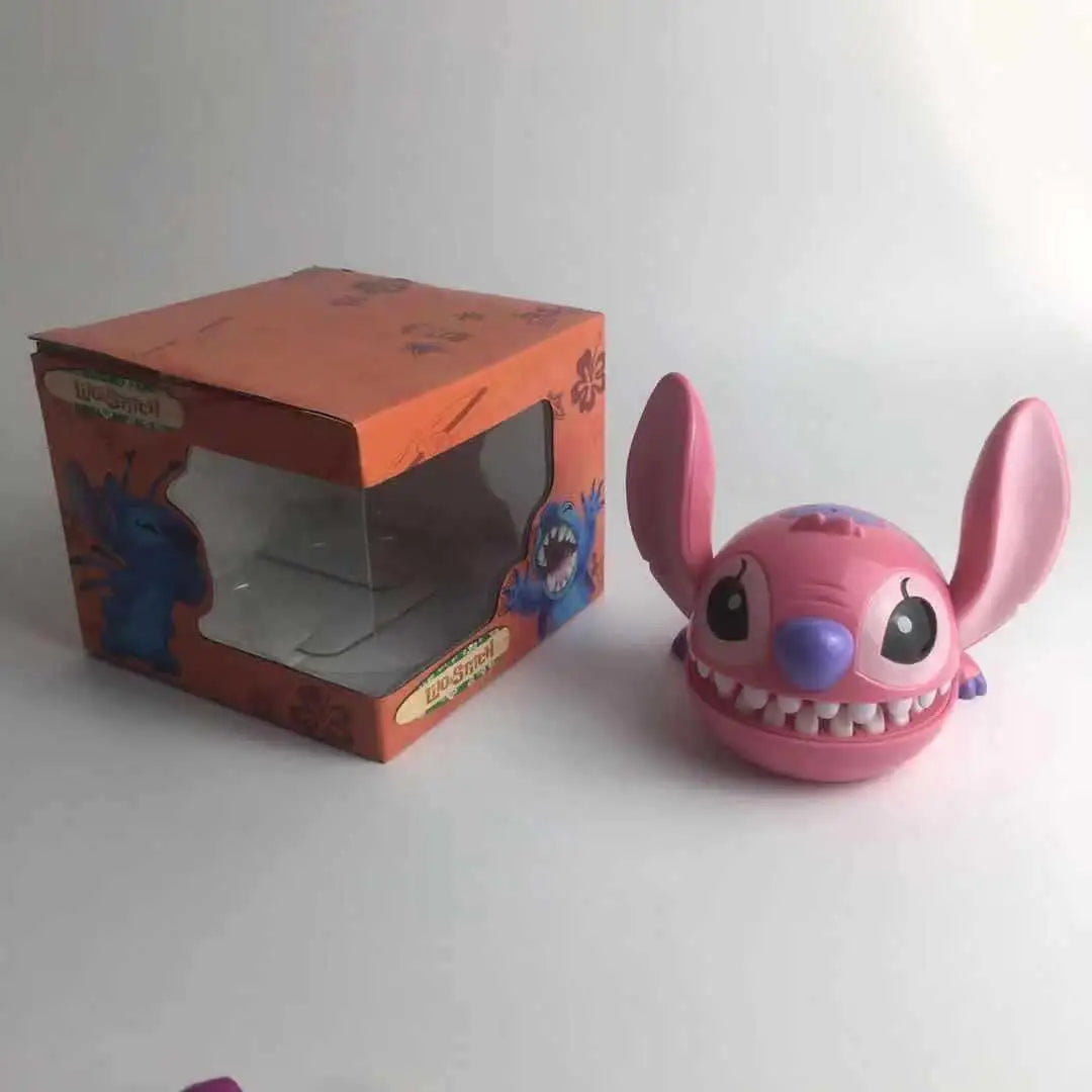 Stitch Crocodile Biting Fingers Toy Lilo & Stitch Stress Reliever Toy Anime Child Game Spoof Reunion Tricky Toy Wholesale
