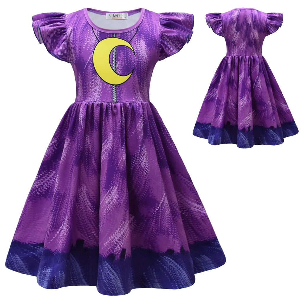 Girls Catnap Dress Cartoon Smiling Critters Cosplay Costume Kids Clothes Dogday Princess Dresses Fashion Birthday Vestidos Gift