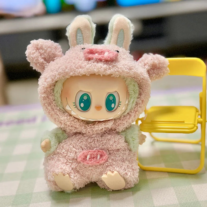 13 Styles Cute Mini Plush Doll'S Clothes Outfit Accessories Korea Kpop Exo Labubu II Idol Dolls Jumpsuit Sitting Party Clothing