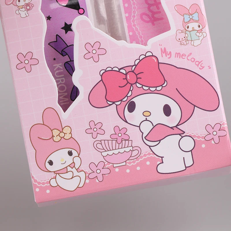 24Pcs Sanrio Cartoon Band Aid Waterproof Breathable Hemostasis Adhesive Bandages First Care Cuts Scratches Band-Aids For Kids