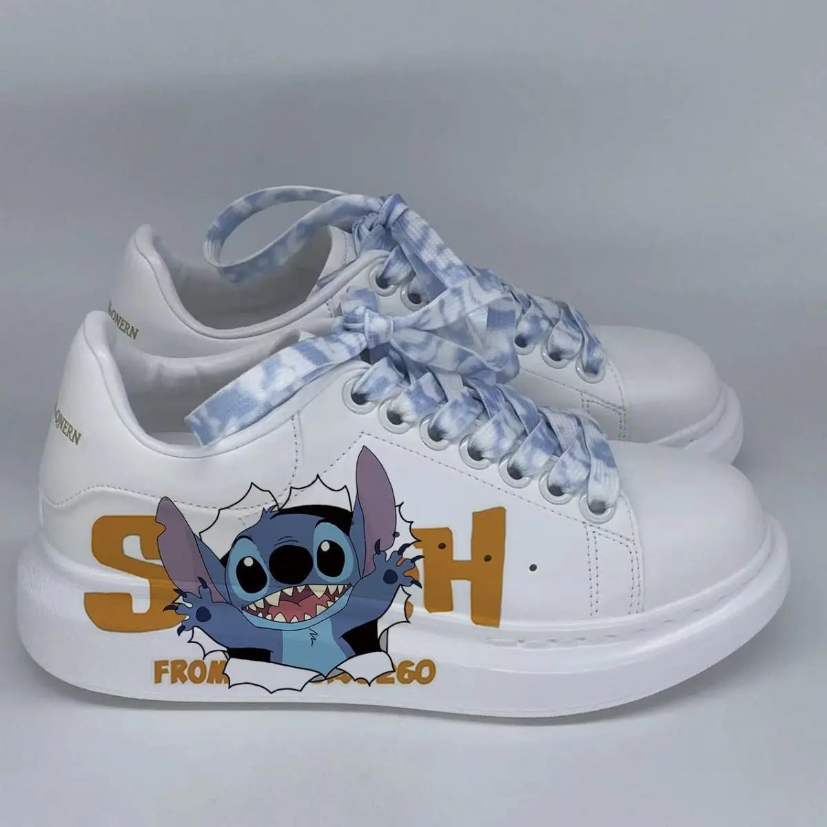 Lilo & Stitch Sneakers Kawaii Cartoon Stitch Shoes Little Monster Pattern Shoes Fashion Casual Sports Shoes