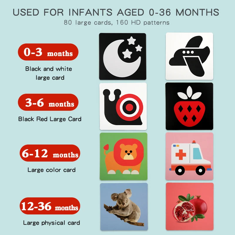 Children's Memory Card Game - Educational Matching Puzzle Toy for Cognitive Development Early Learning Brain Training
