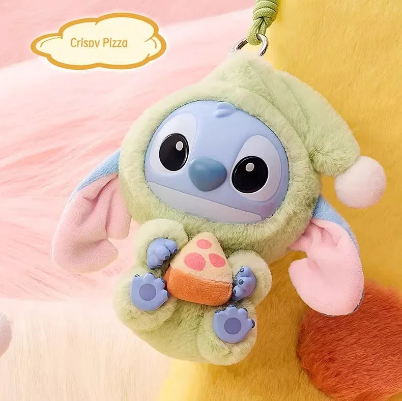 New Stitch Eat Something Before Sleep Series Plush Blind Box Vinyl Toys Cute Doll Mystery Box Bag Pendant Decor Gift
