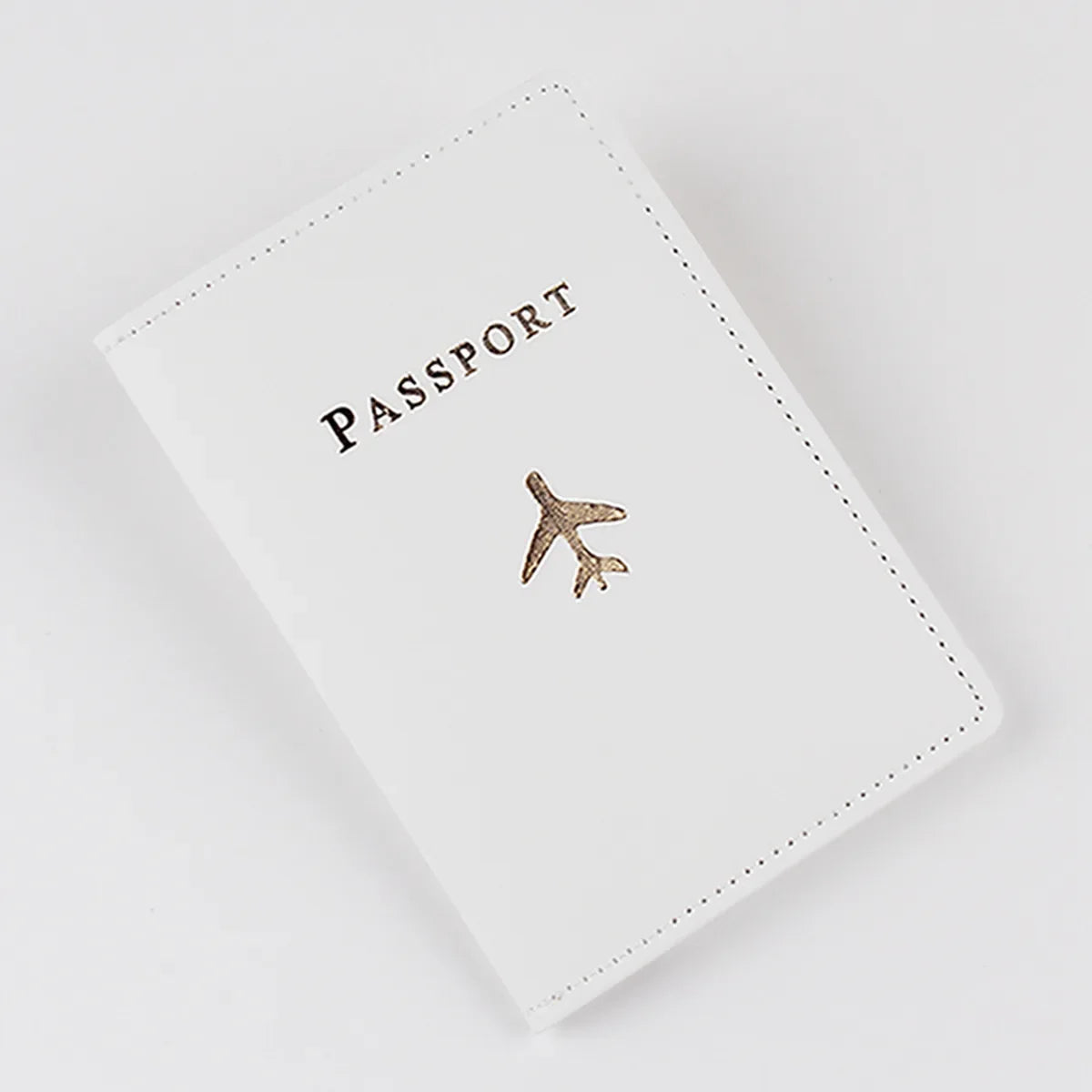 Airplane Passport Cover Women Men Travel Passport Case Pu Leather Fashion Passport Wallet Purse Girl Passport Credit Card Holder