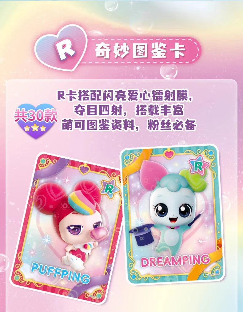 Kawaii Catch Teenieping  Teenieping Collection Card Mysterious Box Classic Tr Card Blind Box Colored Christmas Gift For Kids Toy
