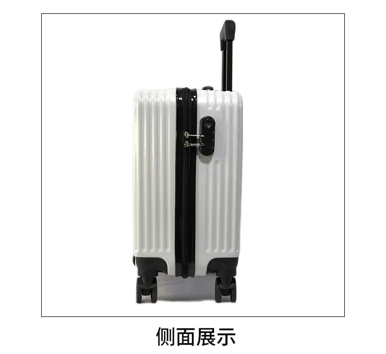 Sanrios New Child Trolley Case Cute Cartoon Kuromi Anime Hello Kittys Universal Wheel Suitcase Boy Girl Password Lock Suitcase