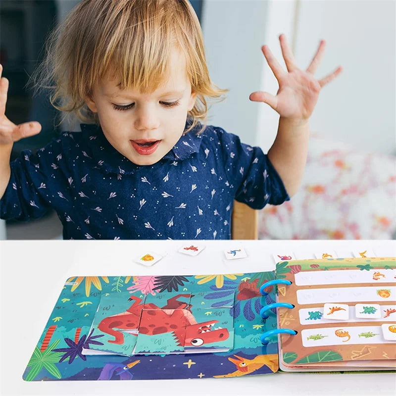 Montessori Busy Book For Kids 2 3 4 Years Preschool Kids Learning Toys Toddlers Activity Book Montessori Baby Toys Book