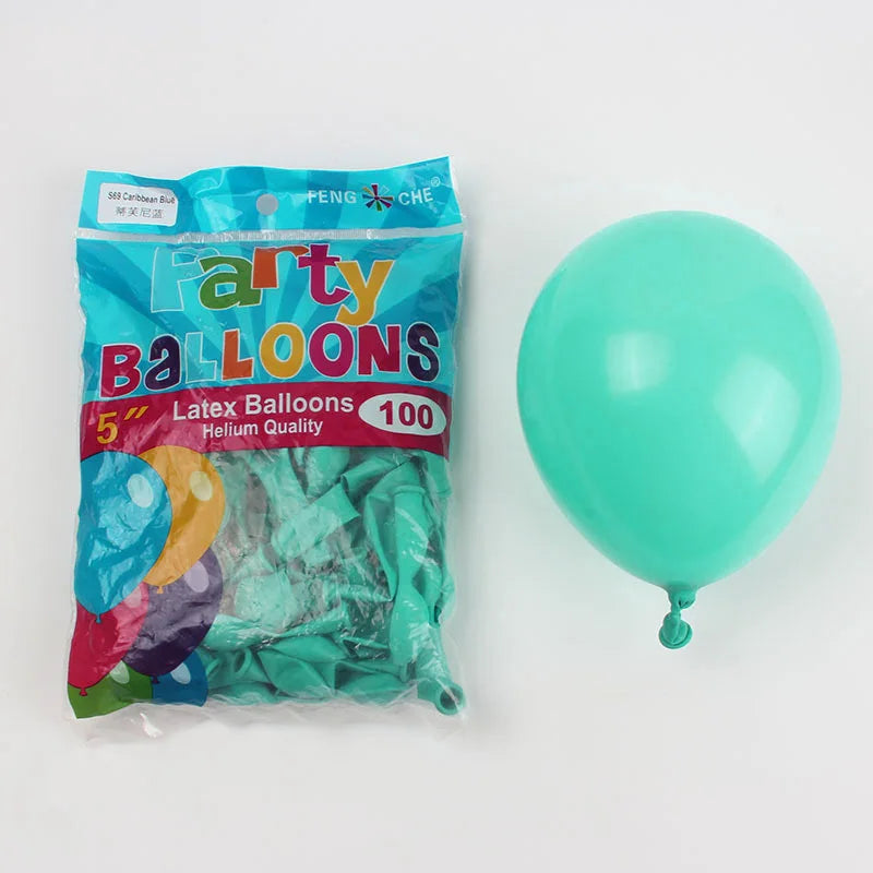 Pink Purple Balloon Arch Garland Kit Mint Blue Purple Pink Birthday Balloons for Baby Shower Mermaid Unicorn Party Decoration