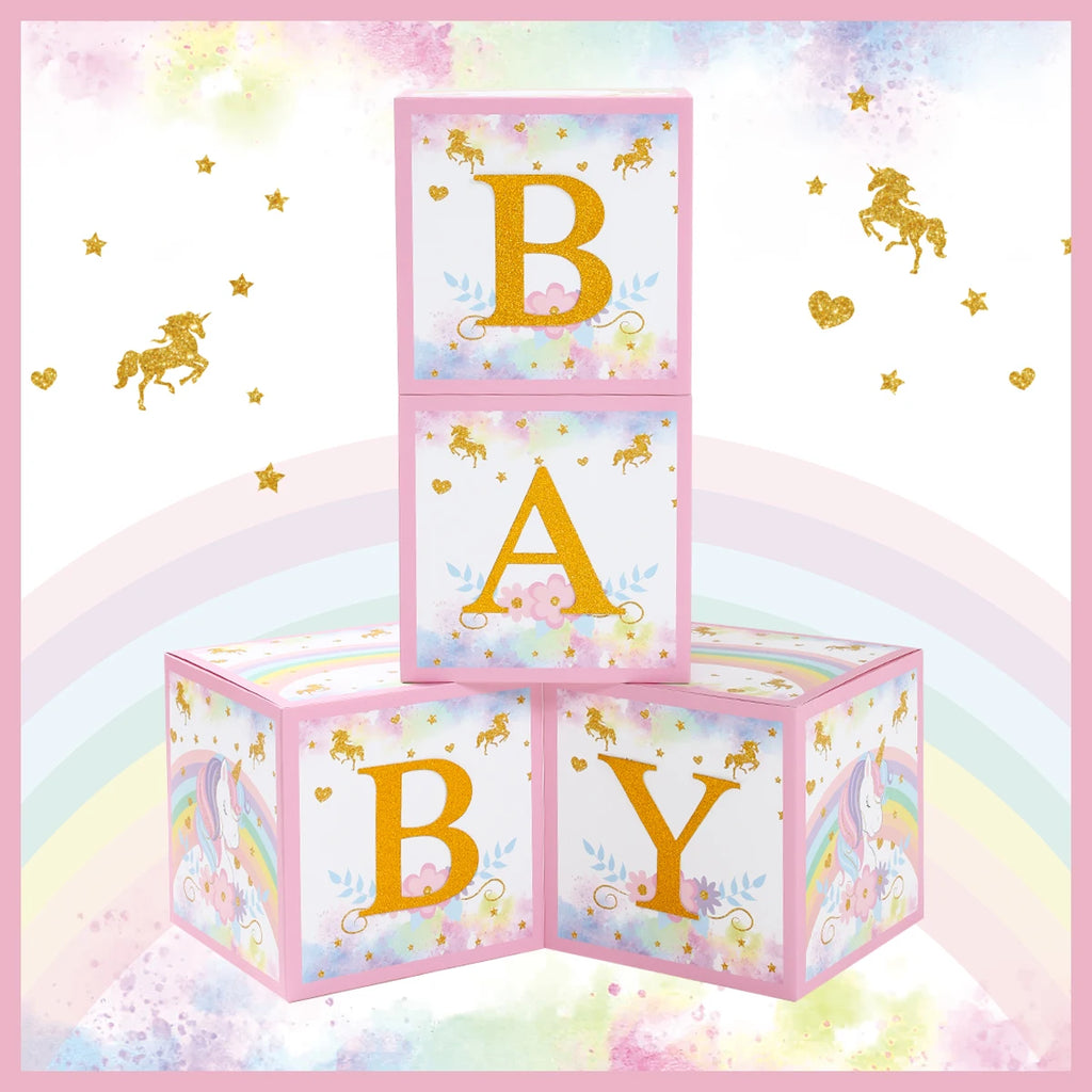 Rainbow Unicorn Disposable Tableware Happy 1st Birthday Party Decorations Kids Favors Gifts Unicorn Baby Shower Girls Supplies