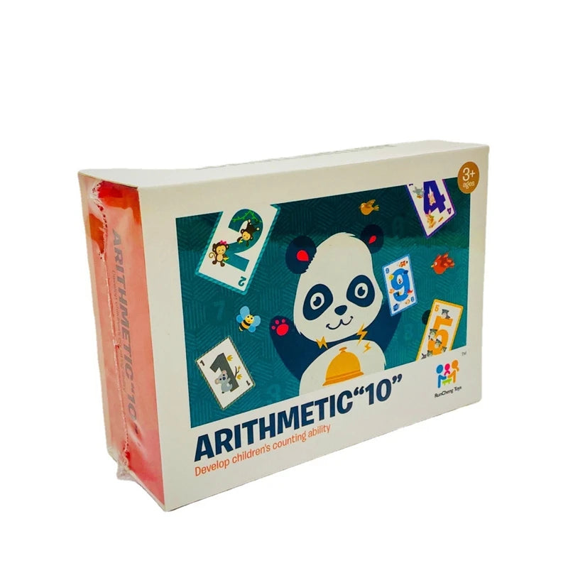 Kids Number Card Math Addition And Subtraction Parent-child Interactive Game Crazy Arithmetic 10 Game Toy For Boys Girls Gift