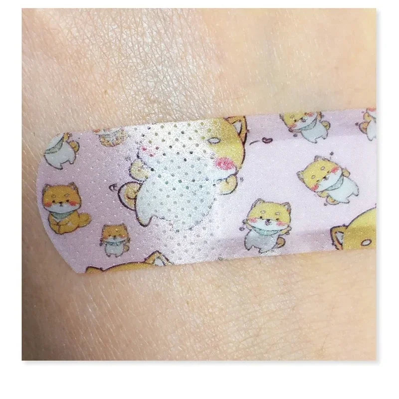 120 Pcs Cartoon Band Aids Cute Children Breathable Waterproof Bandage Medical Ok Bandages Hemostatic Patch Baby Care Supplies