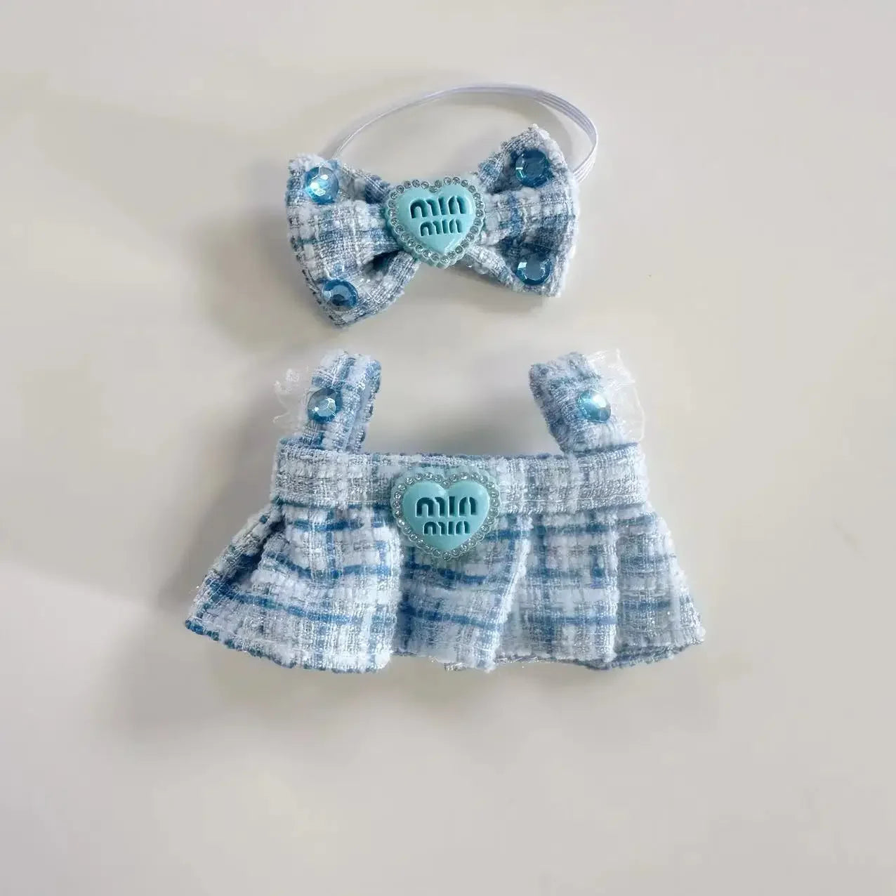 17cm Mini Plush Doll'S Clothes Outfit Accessories For Korea Kpop Exo Labubu Idol suit Clothing Gift