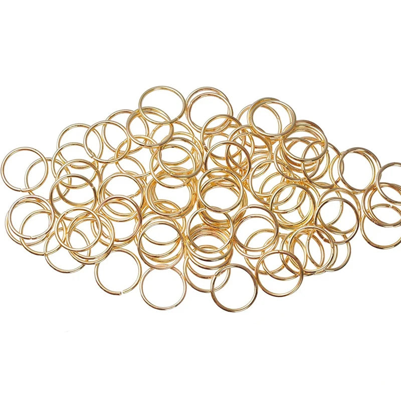 30Pcs/Lot Mix Color Charms Hair Braid Dread Dreadlock Beads Clips Cuffs Rings Hoop Adjustable Jewelry 14MM Clasps Accessories