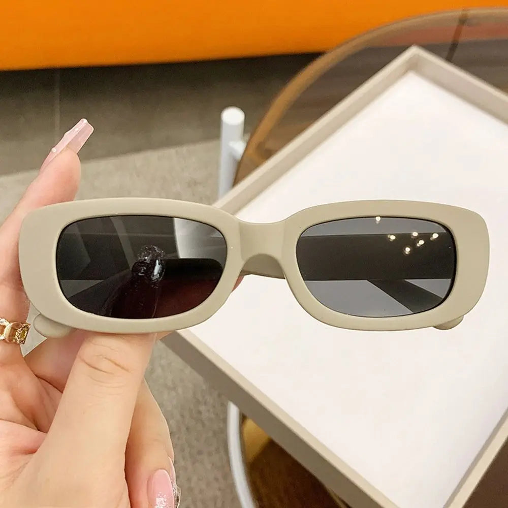 UV400 Heart Print Children Sunglasses Cute 2-8 Years Sun Protection Eyewear Kids Rectangular Sun Glasses