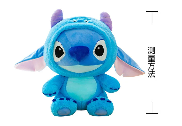 Big Size 55cm Cartoon Plush Toy Dolls Stitch Sullivan Doll Blue Stitch Kids Christmas Pillow Doll Baby Cloth Doll Ornament Gift