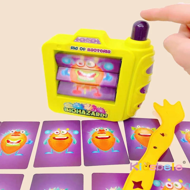 Interactive Puzzle Desktop Kids Toy Strange Hand Hunting Monster Card Toy Space Catcher Camera Family Party Game For 2-4 Players