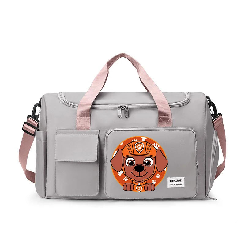 PAW Patrols Kids Large Capacity Traveling Bag Children Anime Printed Duffel Bags Boy Girl Cartoon Cute Luggage Handbag Gift 2024