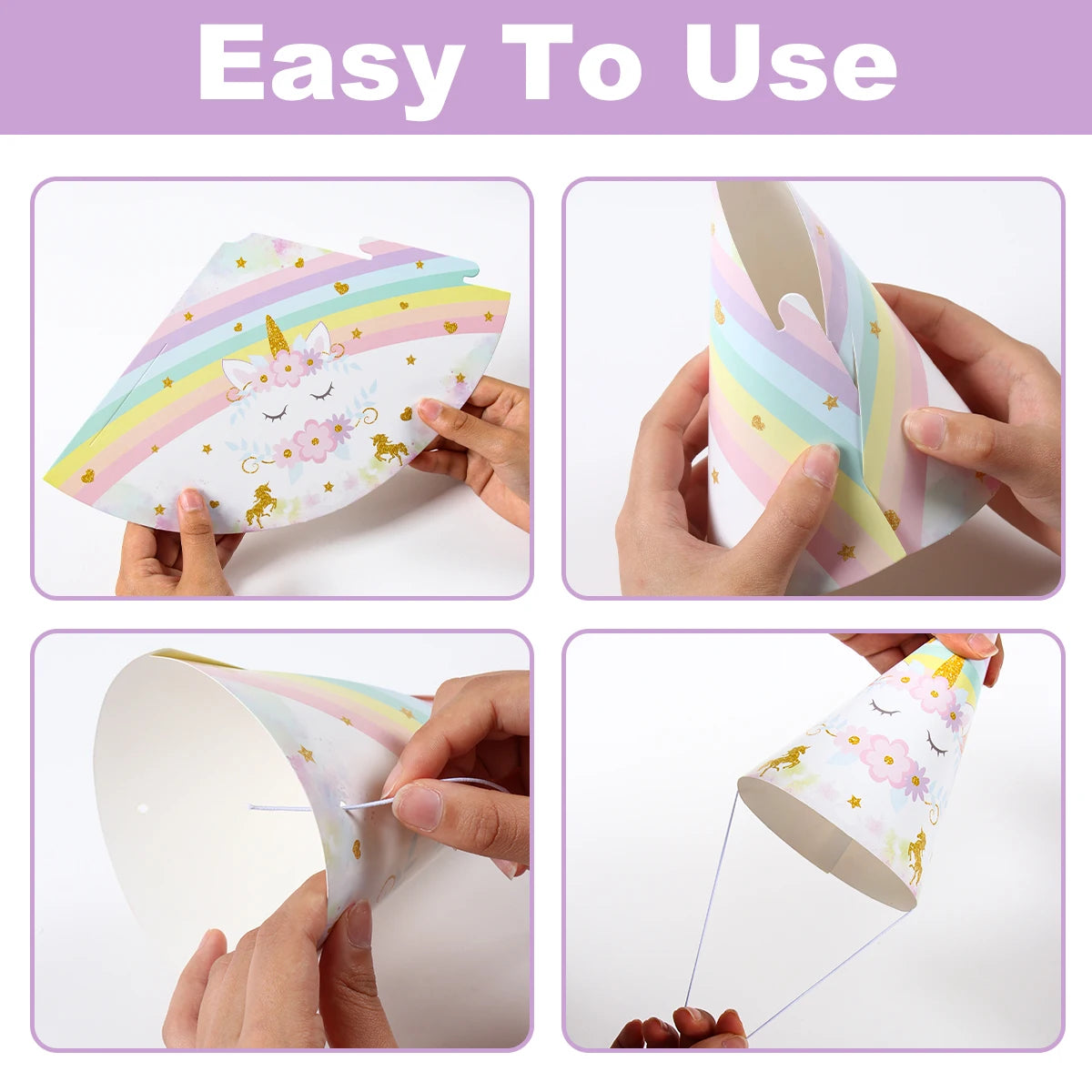 Rainbow Unicorn Disposable Tableware Happy 1st Birthday Party Decorations Kids Favors Gifts Unicorn Baby Shower Girls Supplies