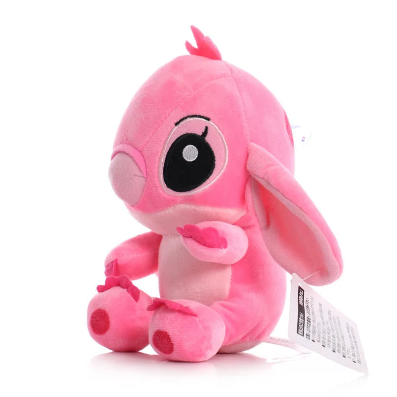20cm Stitch Stuffed Plush Models Cartoon Stuffed Lilo Plush Dolls Anime Plush Baby Toys Kawaii Kids Birthday Gift