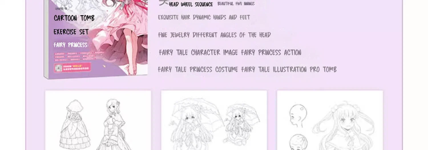 Coloring Book 12 Series Comics Anime Character Watercolor Painting Book Gouache Graffiti Drawing Book Stationery School Supplies