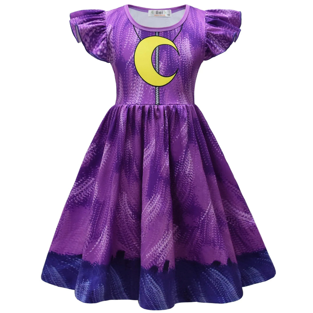 Girls Catnap Dress Cartoon Smiling Critters Cosplay Costume Kids Clothes Dogday Princess Dresses Fashion Birthday Vestidos Gift